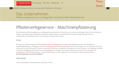 Desktop Screenshot of pflasterverlegeservice.de