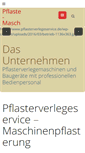 Mobile Screenshot of pflasterverlegeservice.de